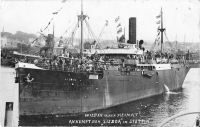 1920 Heimkehrerschiff Lisboa